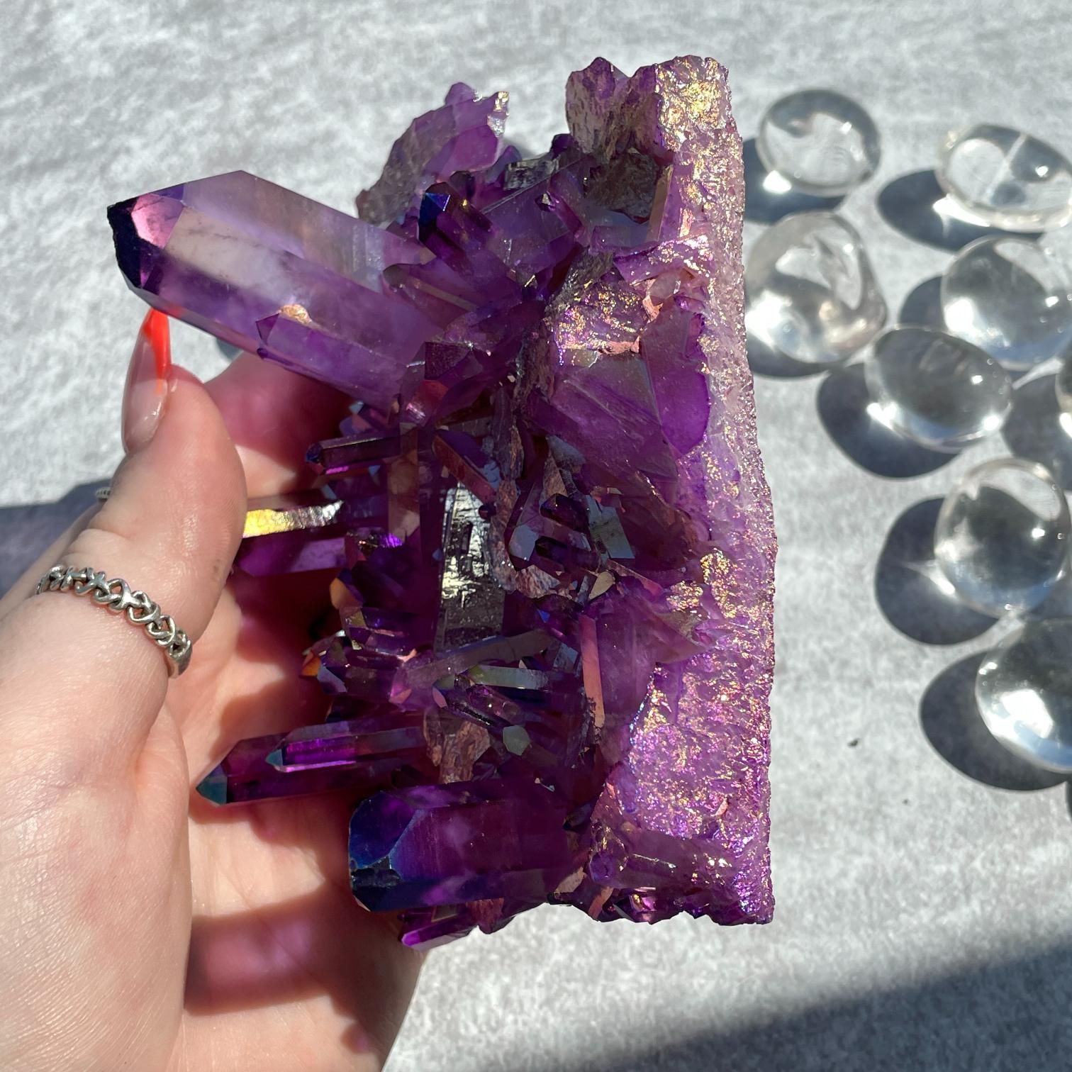 Purple Aura Cluster - 09 Purple Aura Cluster - 09